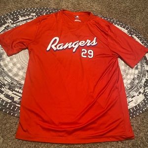 MLB Texas Rangers Adrián Beltré #29 athletic shirt